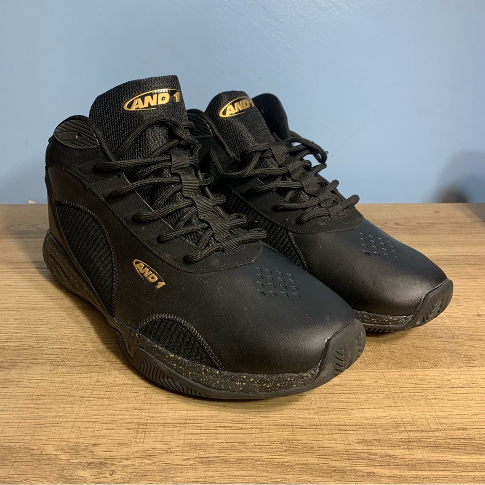 AND1 Cyclone 2.0 Black Style Men's Basketball Shoes - Picture 2 of 8